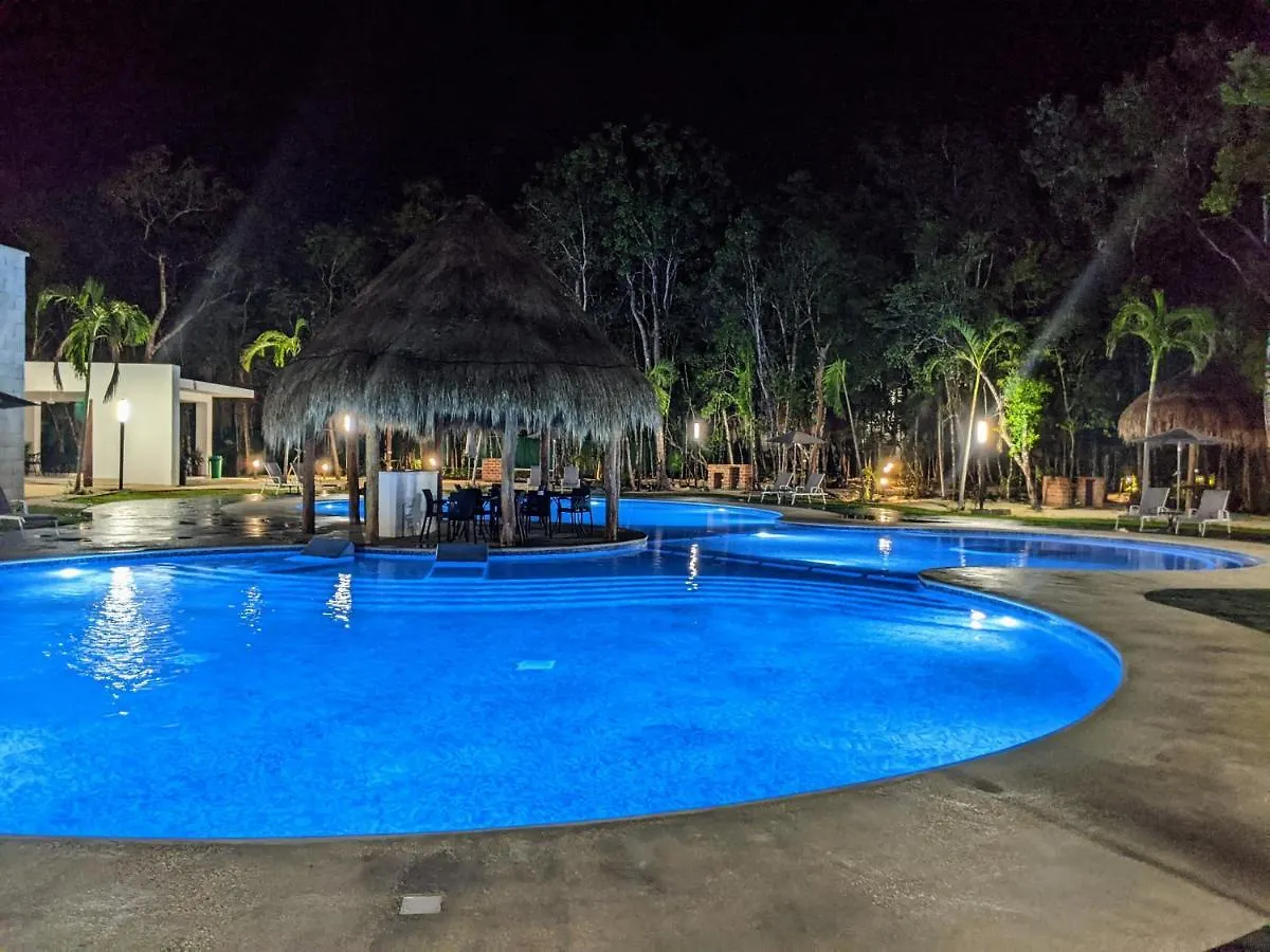 2-Bedroom Condo By The Jungle W/ Swimming Pool 莫雷洛斯港 0*,