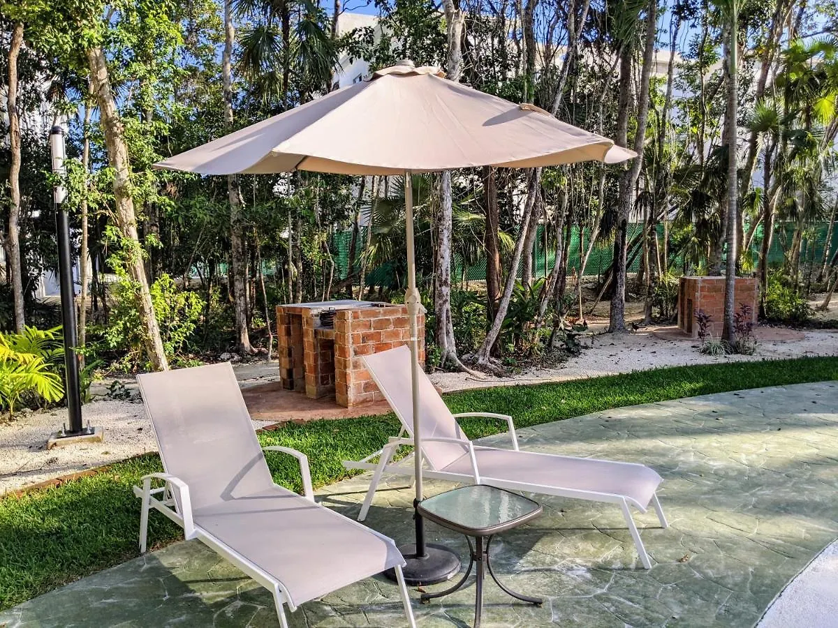 2-Bedroom Condo By The Jungle W/ Swimming Pool 莫雷洛斯港 墨西哥